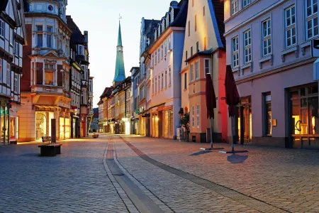 Stilvoll Innenstadt Parken Отели в г. Хамельн-Пирмонт