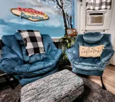 Lovely retro island studio