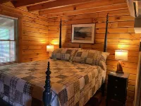 Log Cabin Located on the Greenbrier River in Hinton WV