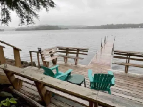 Newfound Lake Hideaway Mooring included