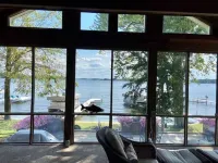Large 2 Story Lake Home Hotels in Fulton County