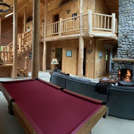 Adirondack Waterfront Lodge Close to Old Forge with A/C and Heated Garage