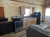 Tan cabin close to University of Central Missouri and Whiteman AF Base Hotels in Johnson County