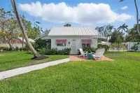 The Historic Coquina Cottages C is 2 Blocks to the Beach, 5th Avenue and 3rd St.