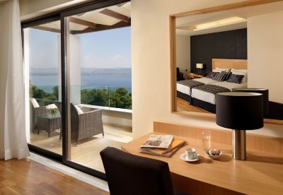 Deluxe Junior Suite Sea View Private Pool Wyndham Loutraki Poseidon Resort Photo