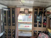 2 X Double Bed Glamping Wagon at Dalby Forest Hotels in Ryedale District