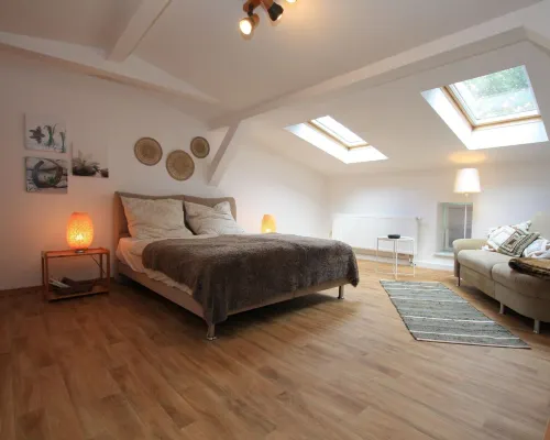 Ferienhaus in Petersdorf Mit schönem Garten Hotéis em Funfseen