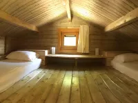 Chalet the Kingfisher on small nature campsite 't Ol Gat Hotels in 