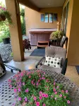 Mountain view, beautiful walk out suite overlooking a park and creek. 3bedrooms.