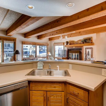 Updated 2 Br with View of Lifts 2 Bedroom Condo - No Cleaning Fee! by RedAwning