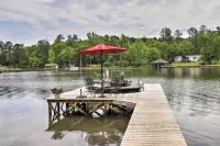 Lakefront Sparta Home Fire Pit, Dock and Kayak - 3-Star