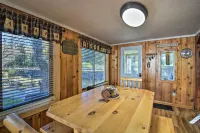 Riverfront Grayling Retreat w/ Fire Pit & Dock! - Homestays