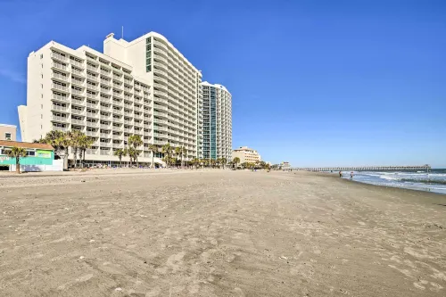 Oceanfront Myrtle Beach Condo w/ Balcony!