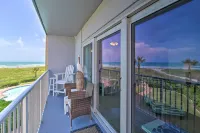 Sunny Oceanfront Condo on South Padre Island Beach - Ocean View