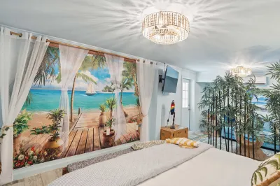 Tropical Oasis with Lazy River Pool and Outdoor Kitchen - Exquisite Retreat Hotels near Our Lady of Light Catholic
