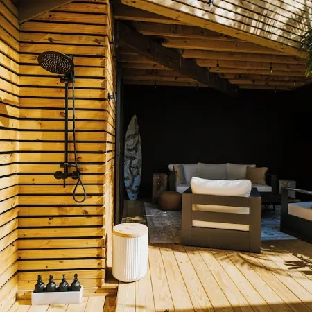 Walk to the Beach! Boho-Inspired 2BR Jupiter Loft w Private Outdoor Space