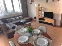 1-room apartment with sea view in Ravda, on the first line of the sea. Hotels in Ravda