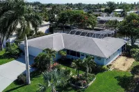 Canalfront Retreat! 2BR + Bunk Nook, Pool & Boat Dock – Easy Water Access!