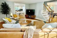 Freshly Redesigned, Sunlit Modern Farmhouse Hotels in Durham