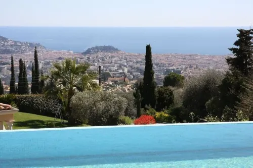 Luxurious contemporary villa with magnificent sea view Nice, Alpes-Maritimes, France