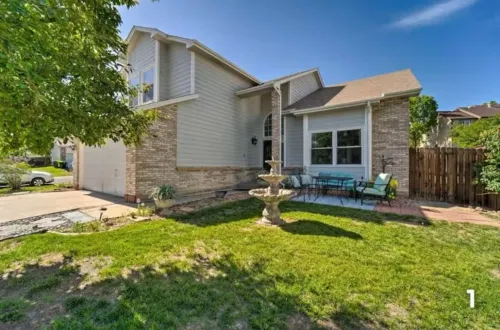 Spacious 5-bedroom house with WiFi, AC in charming lake community in Westminster