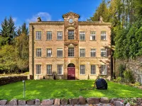 Historic Retreat in Peak District by River Dane