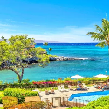 Kbm Resorts Free Car Napili Point NAP-B39 Stunning Ocean Front Villa Turtle Views