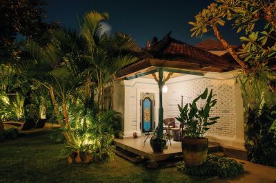 庭 プリマ コテージの写真