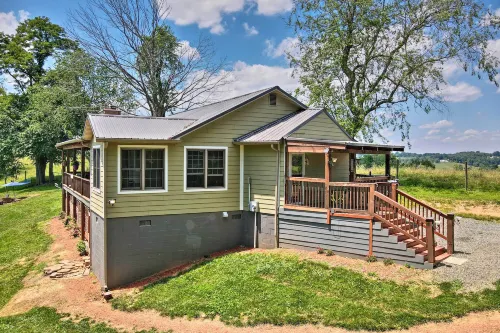 Charming Galax Retreat w/ Wraparound Deck! - 3-Star