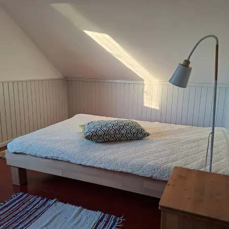 Ferienhaus an der Stadtmauer mit Seeblick