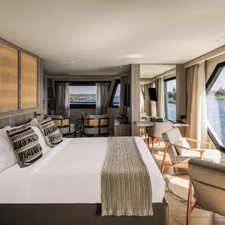 MS Historia the Boutique Hotel Nile Cruises (3/4/7 Nights from Aswan or Luxor)