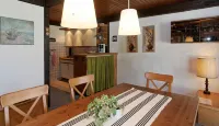 Wooden Chalet with Terrace Near Swimming Lake