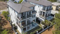 七卧室寧靜沙灘小屋，帶加熱泳池和水療