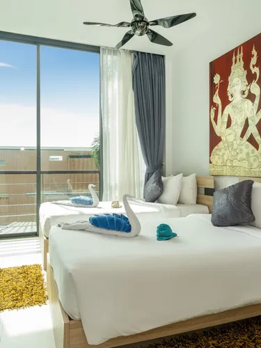รูปภาพของSeaview pool villa with maid on Kamala hills