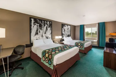 Super 8 by Wyndham Ionia MI Hotels near Ionia Free Fair and Ionia Fairgrounds