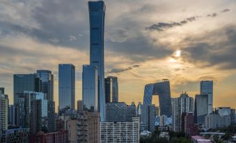 The city's skyscrapers make it a popular tourist destination in Mongolia at Holiday Inn Express Beijing Dongzhimen