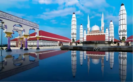 Kost Harian Semarang Murah Отели рядом с достопримечательностью «Централна джамия на Съмаранг»