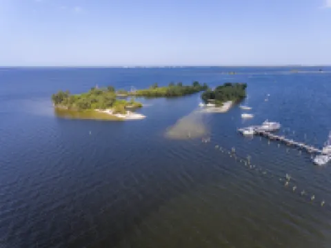 Beach Getaway with Private Heated Pool and Two King Beds