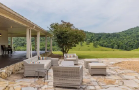 Northwestern North Carolina wine country in the Appalachian foothills