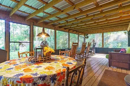 Riverfront Home with Boat Dock