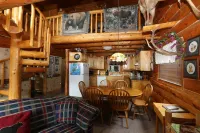 Unique Alaskan Log Home in Trees & Wild Flowers on 14-Acre Private Homestead.