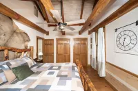 Secluded Cabin on Private 6 Acres w/ 2 Waterfalls & 4 Streams Near Brevard