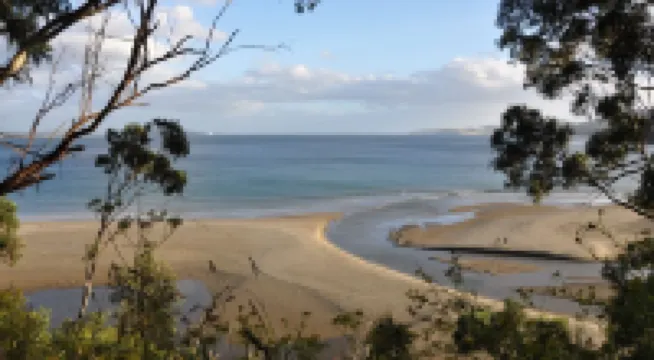 Rivermouth on Kingston Beach