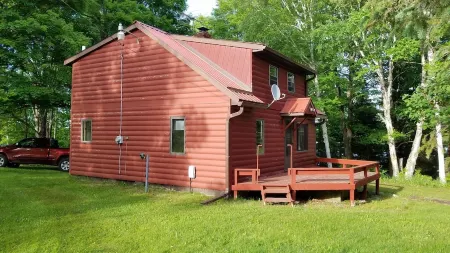 Ski Brule Cabin 3 miles away on Stanley Lake
