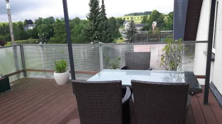 Vacation apartment, good location in the mining region Erzgebirge, mountain town Schneeberg