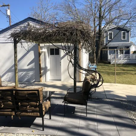 The Ruthe Anderson Cottage is a quaint rancher in the heart of Cape May.
