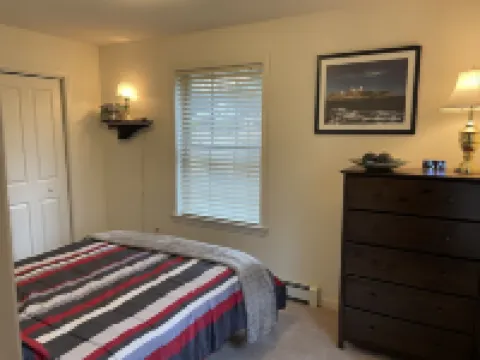 Five miles from the beach, newly remodeled home with lots of privacy.