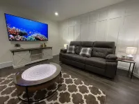 Quiet and modern 2 bed 1 bath apartment with changing sand table