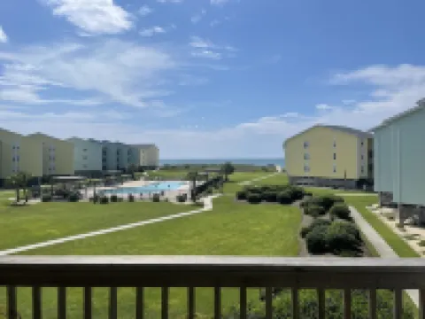 Updated Oceanview Surf City Condo with Pool and Private Beach access