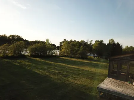 Beautiful Cottage on St. Martins Bay, Lake Huron, with Pontoon, Kayaks & Canoe!